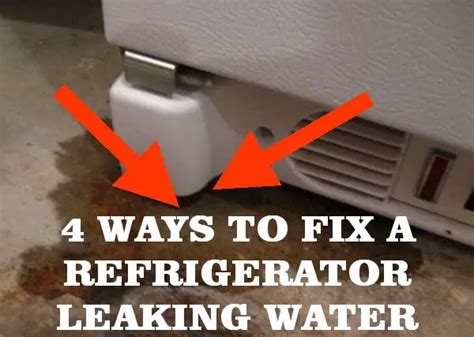 kitchen aid fridge leaking water|Fixing KitchenAid Refrigerator Leaking Water Issue